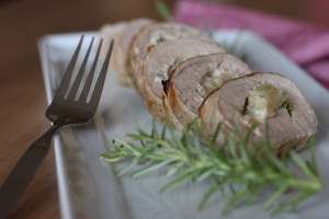 Bravčová panenka plnená hruškou a gorgonzolou