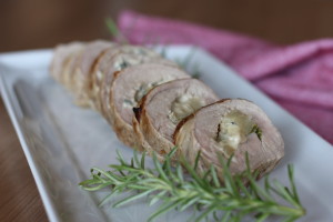 Bravčová panenka plnená hruškou a gorgonzolou