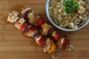 Grilované kuracie špízy