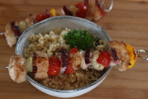 Grilované kuracie špízy