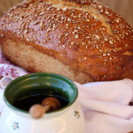 Zdravý medový chlebík