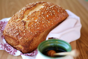 Zdravý medový chlebík