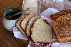 Zdravý medový chlebík