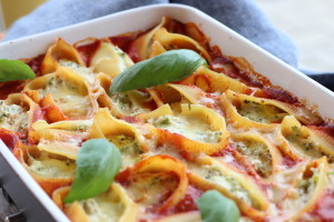 Brokolicou plnené mušle