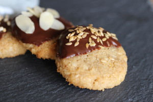 Mandľové koko keksíky