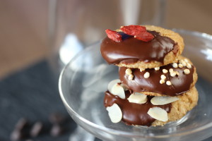 Mandľové koko keksíky