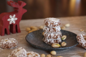 Talianske pistáciové keksíky