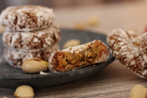 Talianske pistáciové keksíky