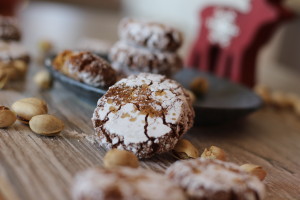 Talianske pistáciové keksíky