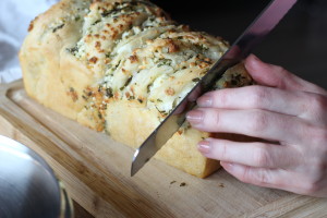 Babka s kozím syrom