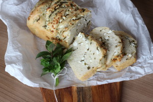 Babka s kozím syrom