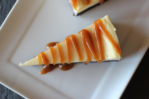 Brownie Cheesecake so slaným karamelom